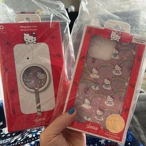 Sonix iPhone 13 Pro Max/ 12 Pro Max Hello Kitty phone case & wireless charger